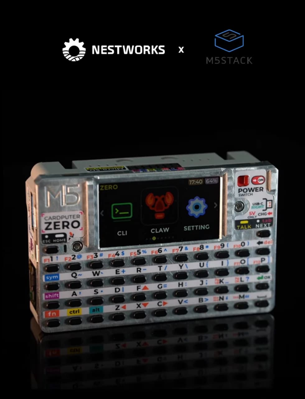 M5Stack Cardputer Zero aluminum upgrade
